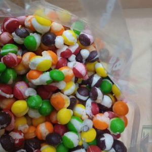 Freeze dried skittles